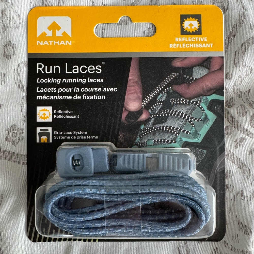 NWT Nathan Locking Run Laces